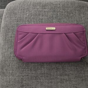 Travelon RFID Plum Purple Zip-Around Women's Wallet